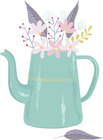 Teapot  일러스트레이션