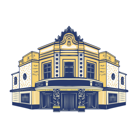 Edifício do teatro  Illustration