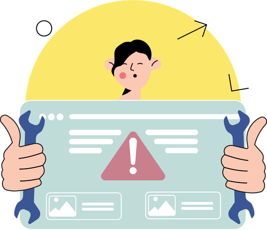 Tech Support  イラスト