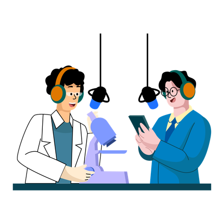 Tech Talk Podcast  イラスト