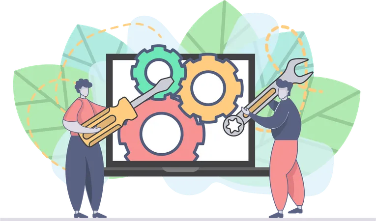 Technical SEO  Illustration