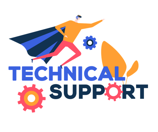 Technical support Illustration
