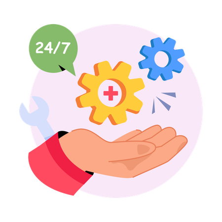 Technical Support  Illustration