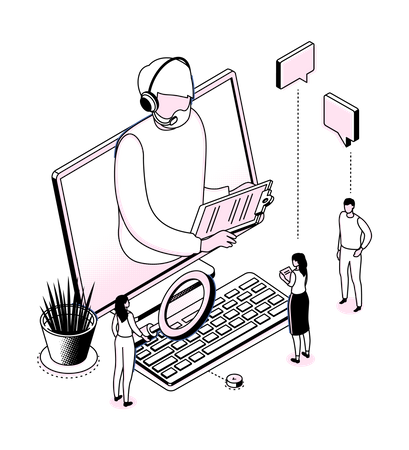 Technical support  Illustration