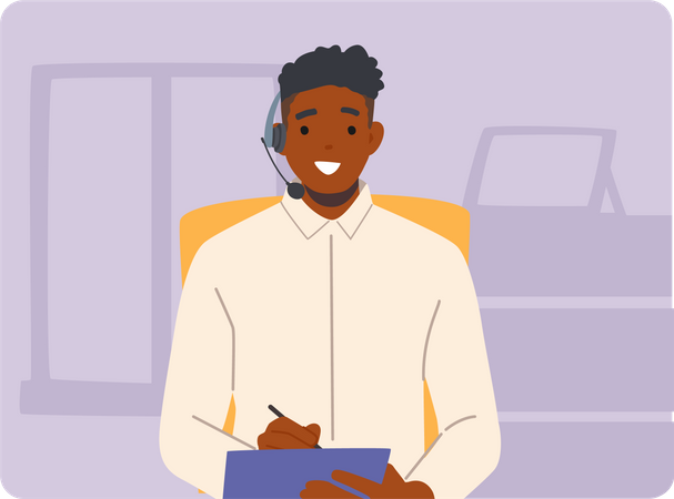 Technical support service  Illustration