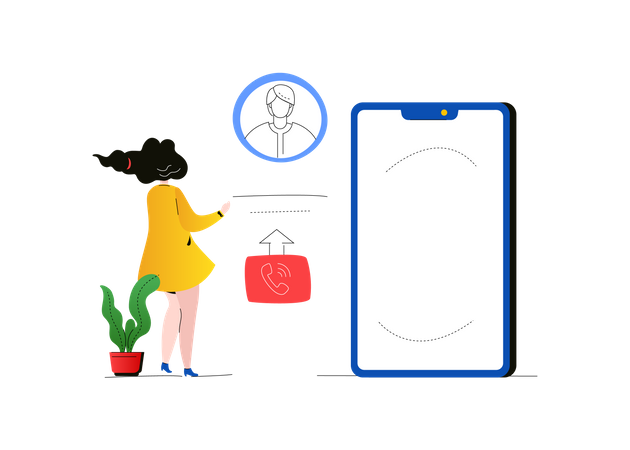 Technische Unterstützung  Illustration