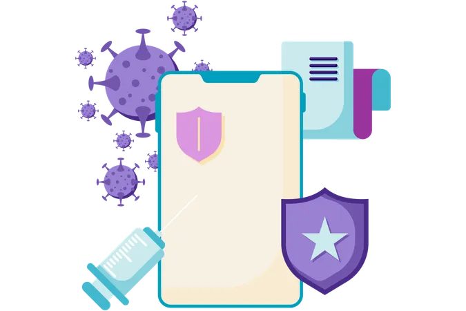 Technologie antivirus  Illustration