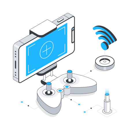 Technologie de jeu en ligne  Illustration