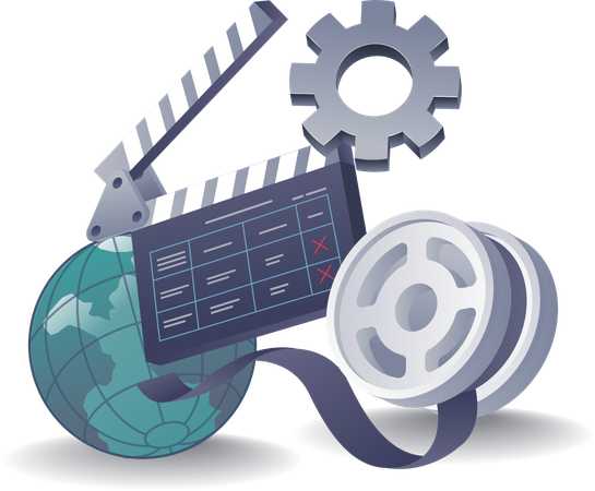 Technologie du film et de la vidéo industriels  Illustration