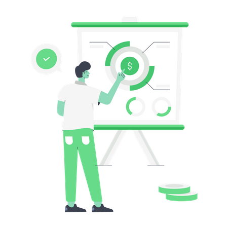Technologie financière  Illustration