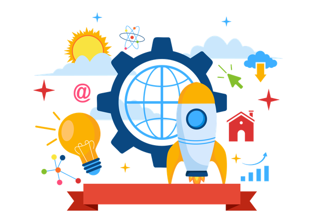 Technology day  Illustration