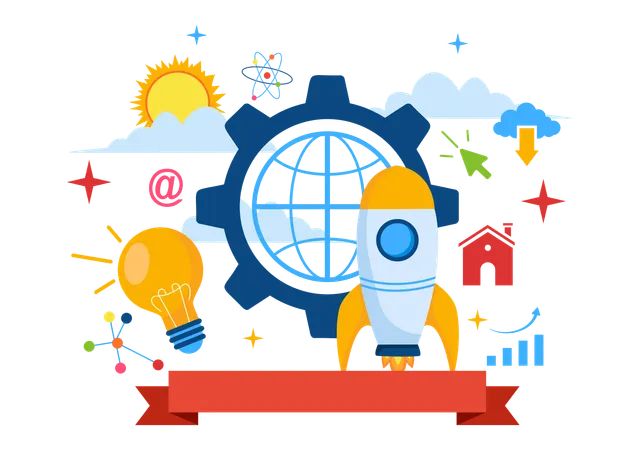 Technology day  Illustration