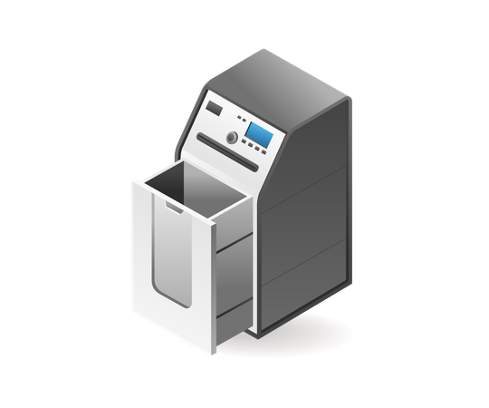 Technology Paper shredder  Illustration