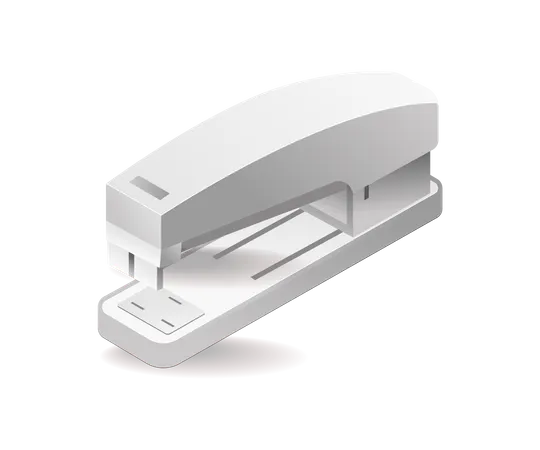 Technology stapler office tool Illustration