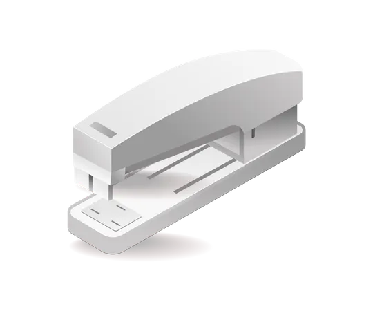 Technology stapler office tool  Illustration