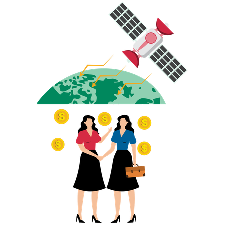 Technology & Sustainability  Illustration