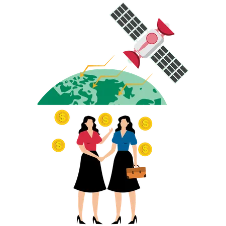 Technology & Sustainability  Illustration
