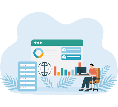 Técnicas de ciencia de datos aplicadas en sitios web  Ilustración