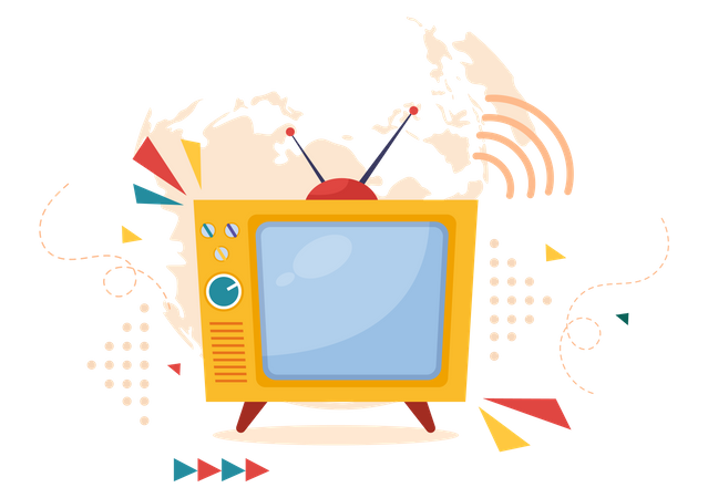 Tecnología de televisión  Ilustración