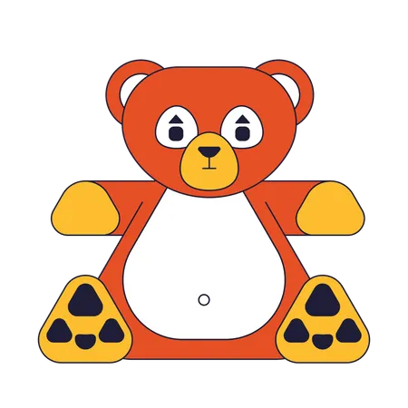 Teddy bear  Illustration