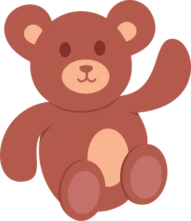 Teddy bear  Illustration