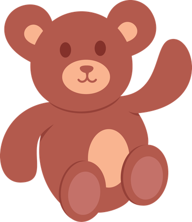 Teddybär  Illustration
