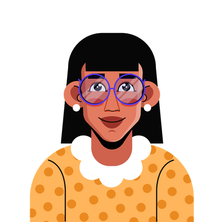 Teenage Girl  Illustration