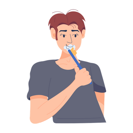 Teeth Cleaning  Illustration