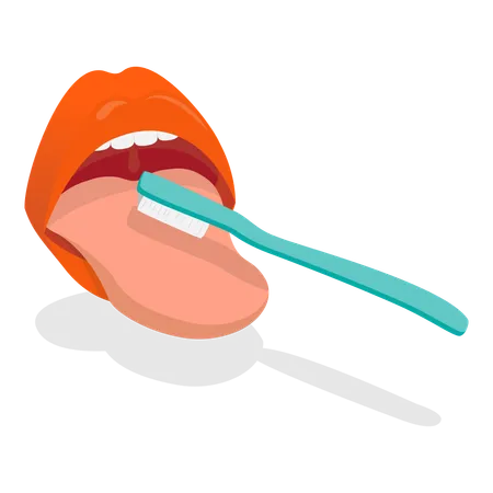 Teeth Cleaning  Illustration