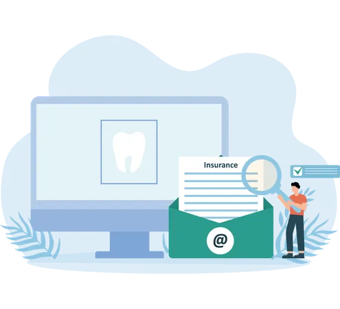 Teeth Insurance  Illustration