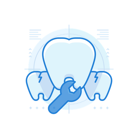 Teeth Problem  Illustration