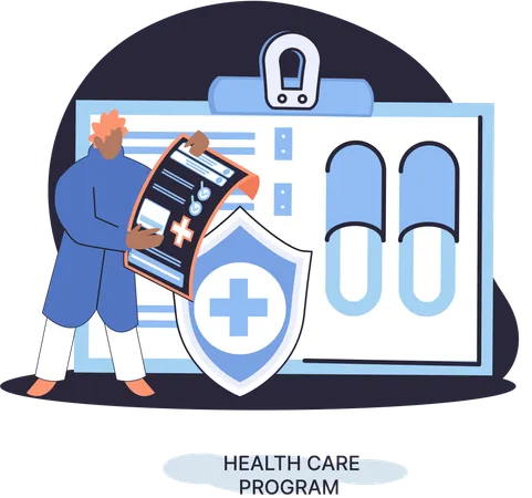 Telemedicine  Illustration