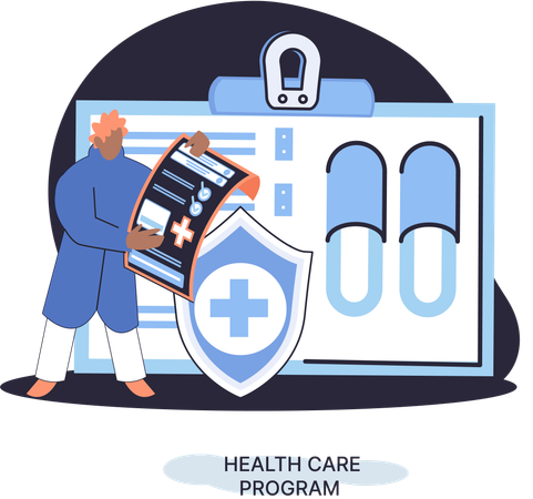 Telemedizin  Illustration