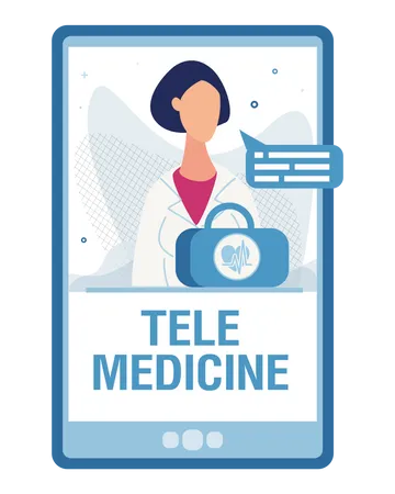 Telemedizin  Illustration