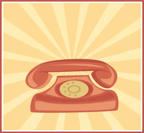Telephone  Illustration