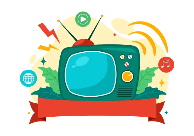 Television Day  Illustration