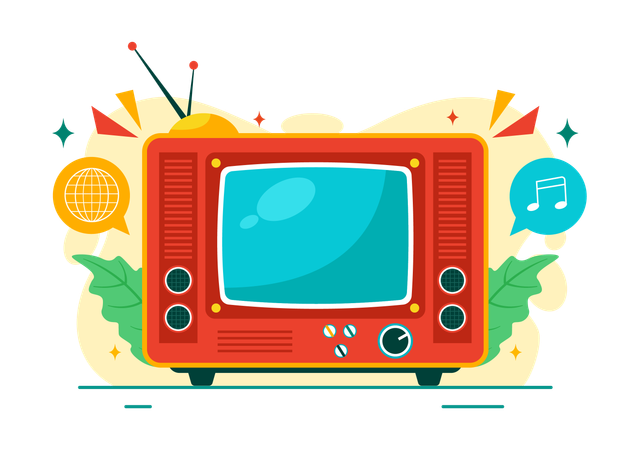 Television Day  Illustration