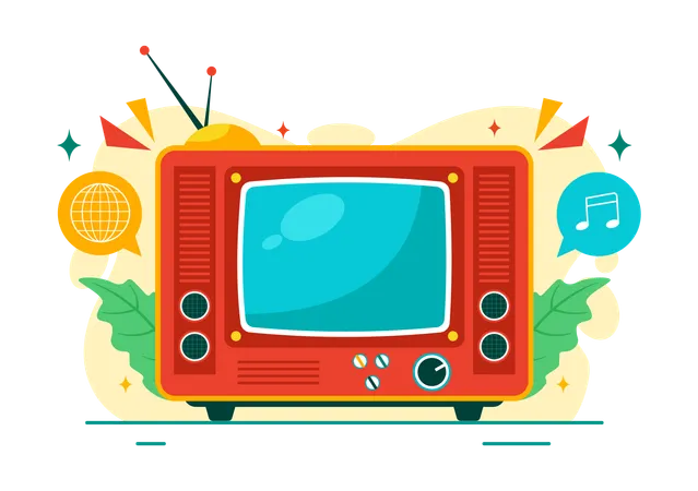 Television Day  Illustration