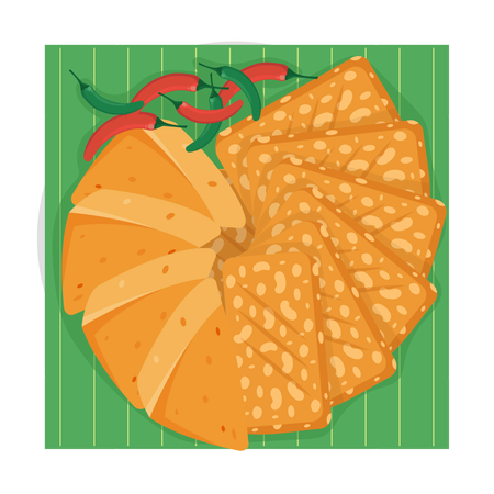 Tempe Chips  Illustration
