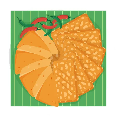 Tempe Chips  Illustration