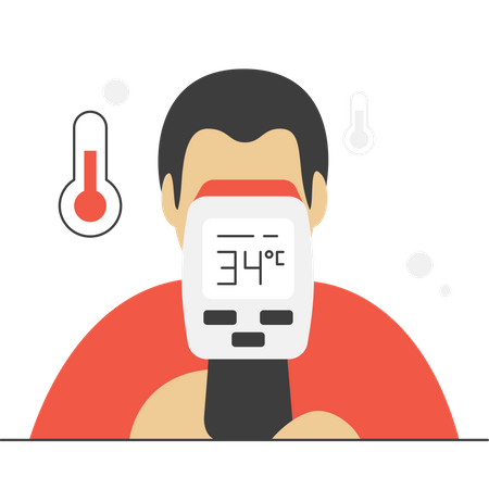 Temperature Measurement Illustration