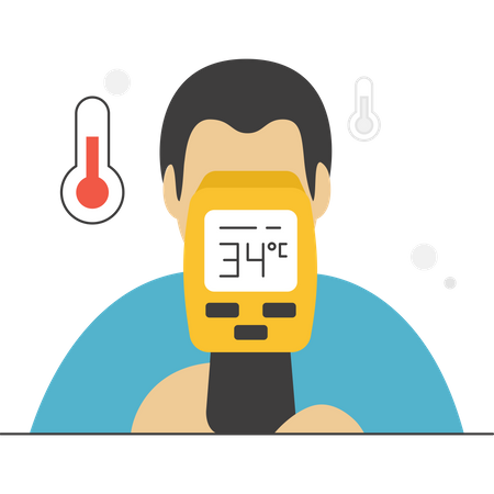 Temperature Measurement  Illustration