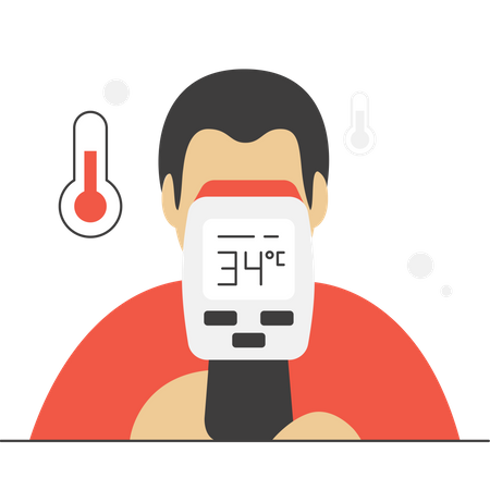 Temperature Measurement  Illustration