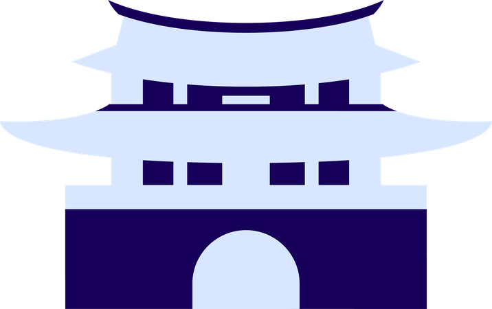Temple thaïlandais  Illustration