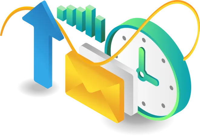 Tempo de crescimento do investimento  Ilustração