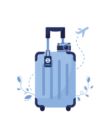 Hora de viajar  Ilustração