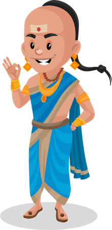 Tenali Rama  Illustration