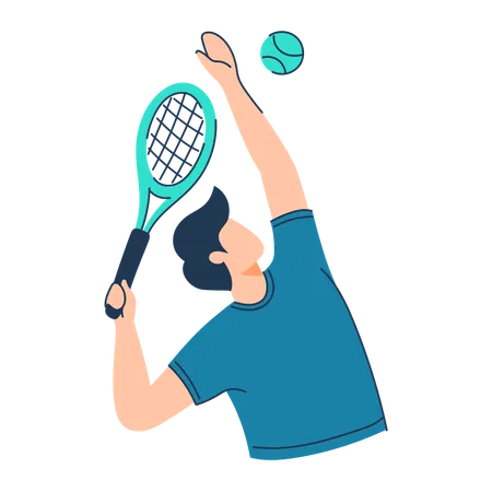 Tennis  Illustration
