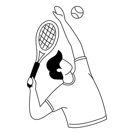 Tennis  Illustration