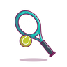 free tennis illustrations